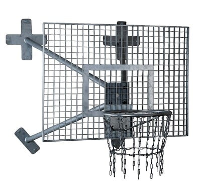 Sport-Thieme® Fair Play  “Outdoor” Basketball Wall Unit