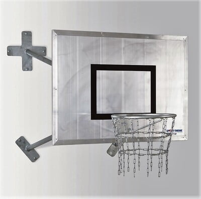 Sport-Thieme® Fair Play  “Outdoor” Basketball Wall Unit