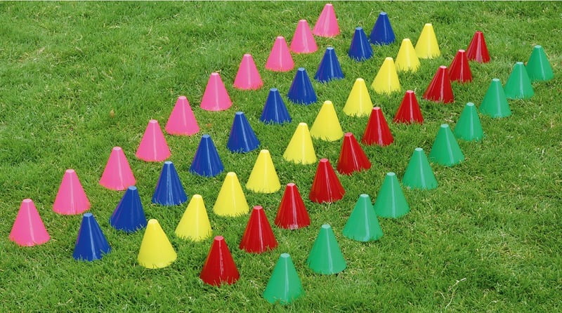 Set of Marking Cones, 7.5 cm Set of Marking Cones, 7.5 cm