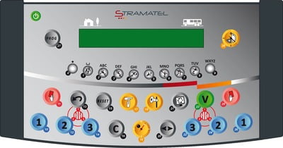 Stramatel "452 MB 7120-2" Scoreboard