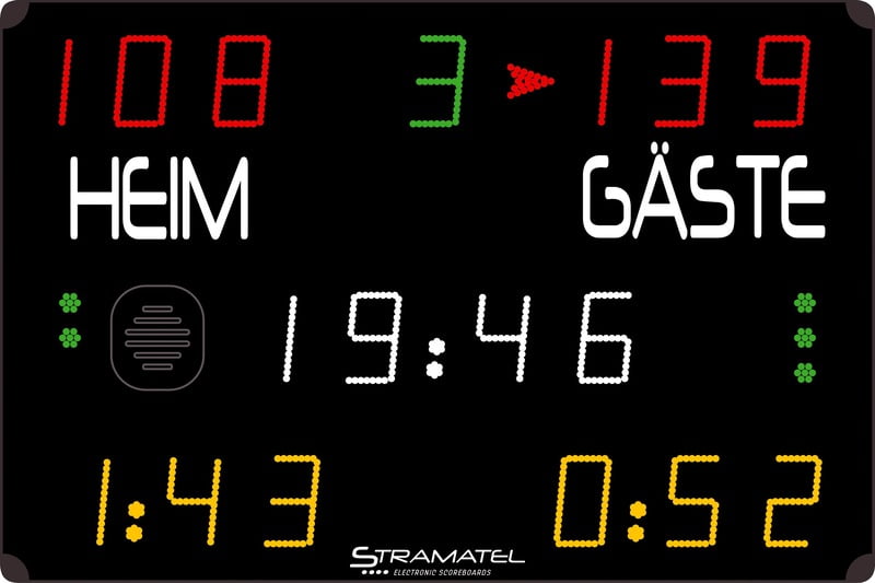 Stramatel "452 MS 7000" display board Stramatel "452 MS 7000" display board