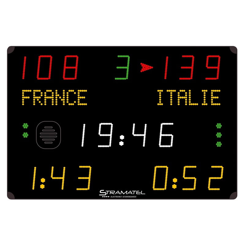 Stramatel “452 MS 7100” Scoreboard Stramatel “452 MS 7100” Scoreboard