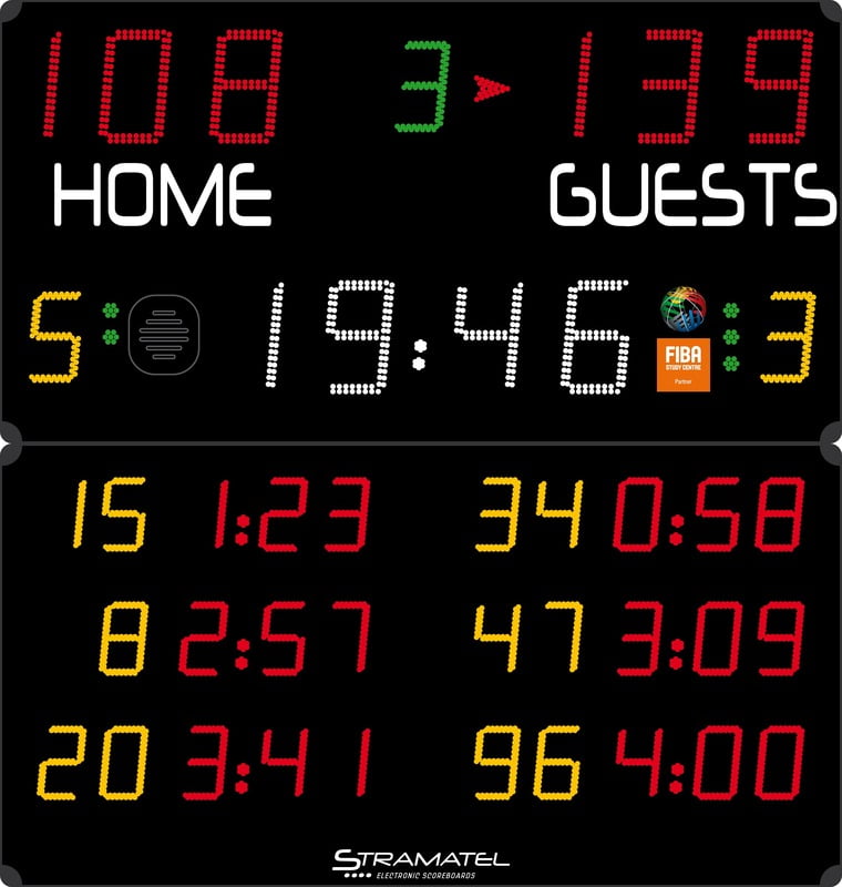 Stramatel "452 MB 3004" Scoreboard Stramatel "452 MB 3004" Scoreboard