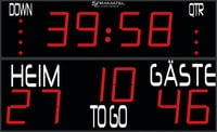 Stramatel "FRC US Football" American Football Scoreboard Stramatel "FRC US Football" American Football Scoreboard