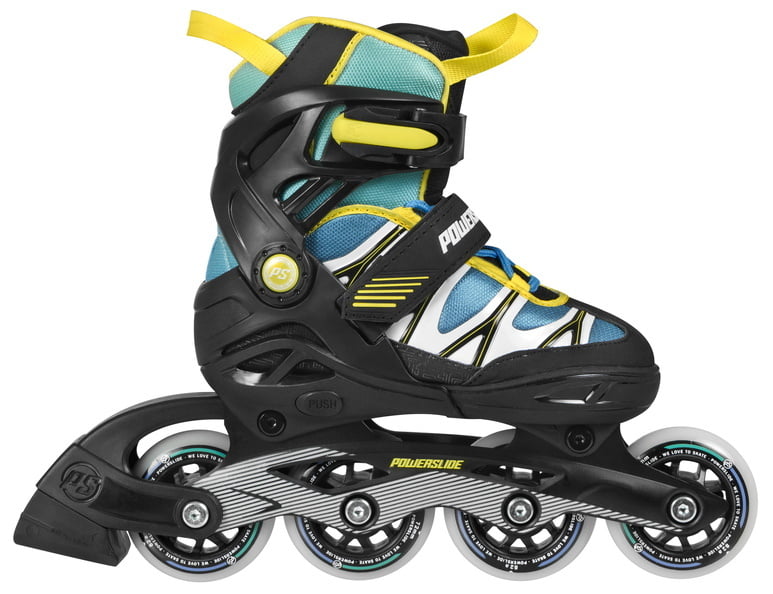 POWERSLIDE PHUZION SKATES PHU Orbit Boys, yellow/blue, adjustable POWERSLIDE PHUZION SKATES PHU Orbit Boys, yellow/blue, adjustable
