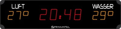 Digital Swimming Pool Display Board Digital Swimming Pool Display Board