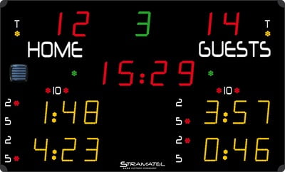 Stramatel "452 GE 9000" Ice Hockey Scoreboard