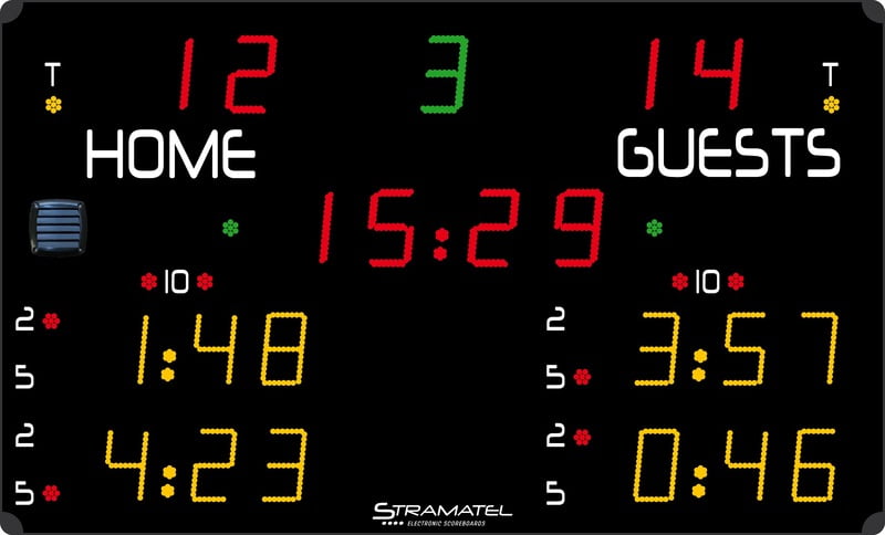 Stramatel "452 GE 9000" Ice Hockey Scoreboard Stramatel "452 GE 9000" Ice Hockey Scoreboard
