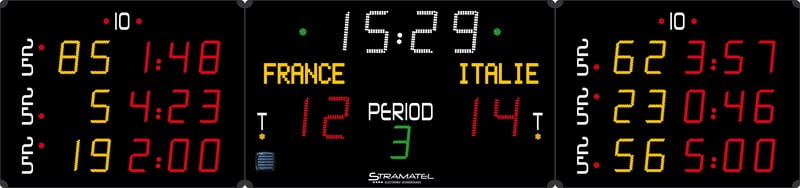 Stramatel "452 GB 9120-2" Ice Hockey Scoreboard Stramatel "452 GB 9120-2" Ice Hockey Scoreboard