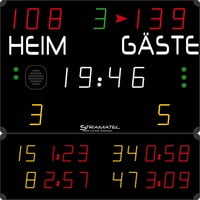 Stramatel "452 MS 3003" scoreboard Stramatel "452 MS 3003" scoreboard