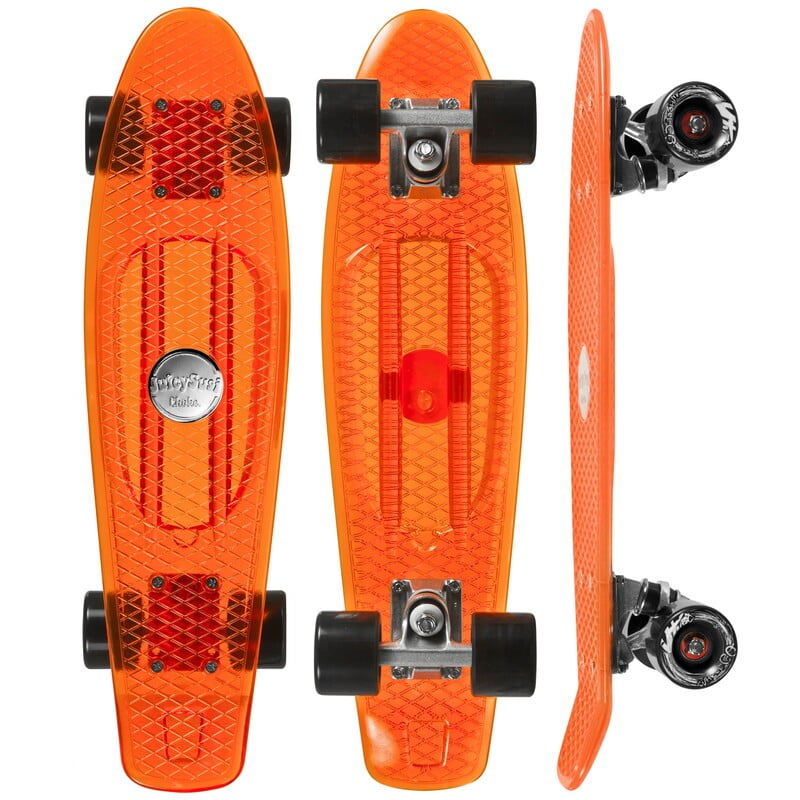 CHOKE SKATEBOARDS Juicy Susi 22,5"x6, clear orange CHOKE SKATEBOARDS Juicy Susi 22,5"x6, clear orange