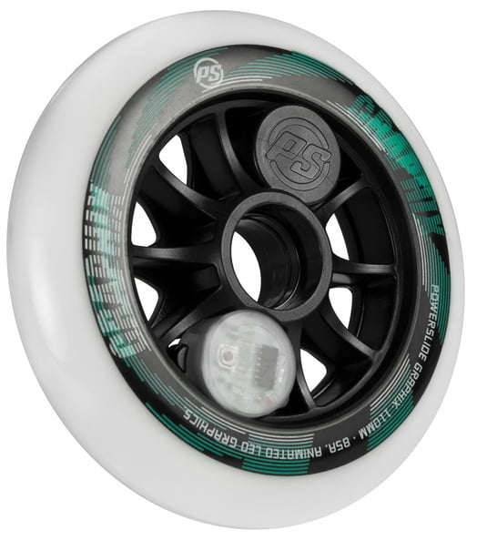 POWERSLIDE WHEELS Graphix 110mm, white, Pcs. POWERSLIDE WHEELS Graphix 110mm, white, Pcs.