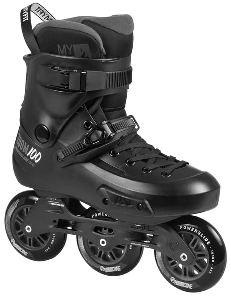 POWERSLIDE URBAN SKATES Zoom Pro Black 100 POWERSLIDE URBAN SKATES Zoom Pro Black 100