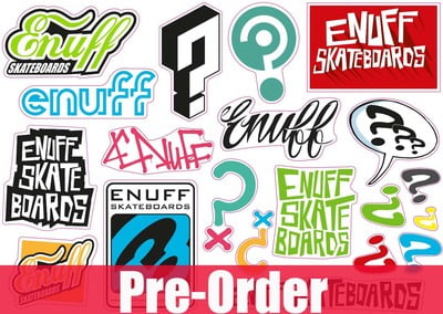 Enuff Sticker Sheet Enuff Sticker Sheet