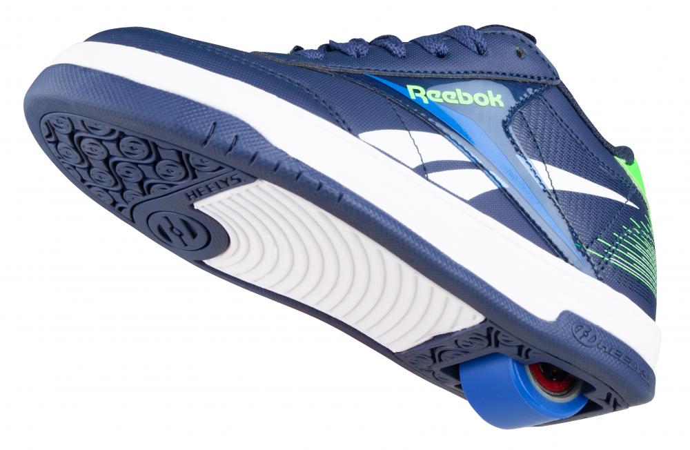 Heelys X Reebok Court Low (HES10367) Vector Navy/Blue/Solar Grn/Wht