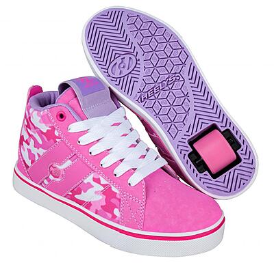 HEELYS Chaussure à roulette LAUNCH 770699 Fuchsia Printed Lining