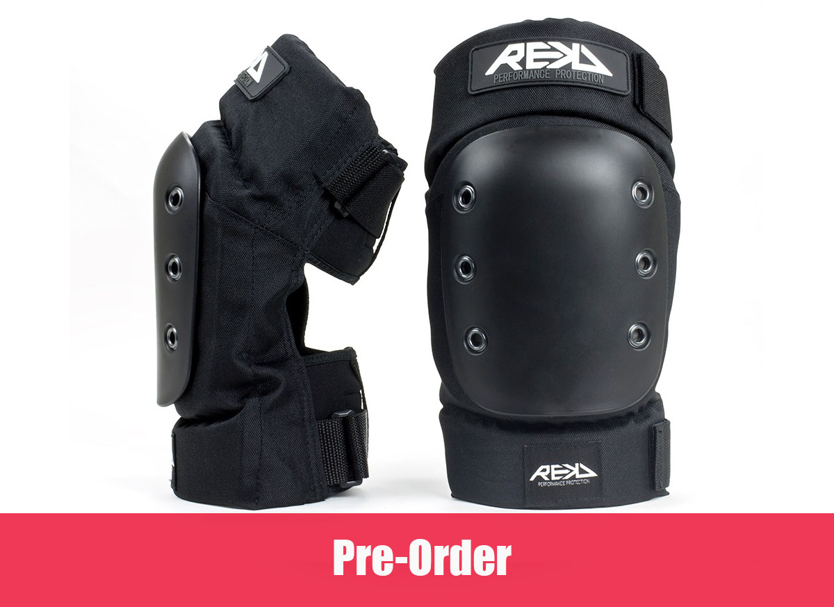 Skate and BMX Black//Blue Rekd Ramp Knee Pads for Scooter