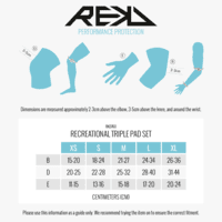 REKD Recreational Triple Pad Set REKD Recreational Triple Pad Set