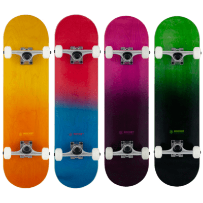 Rocket Complete Skateboard Double Dipped Rocket Complete Skateboard Double Dipped