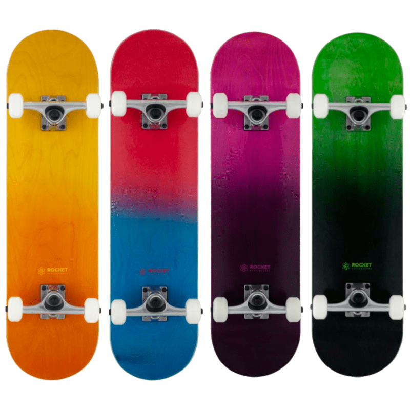 Rocket Complete Skateboard Double Dipped Rocket Complete Skateboard Double Dipped