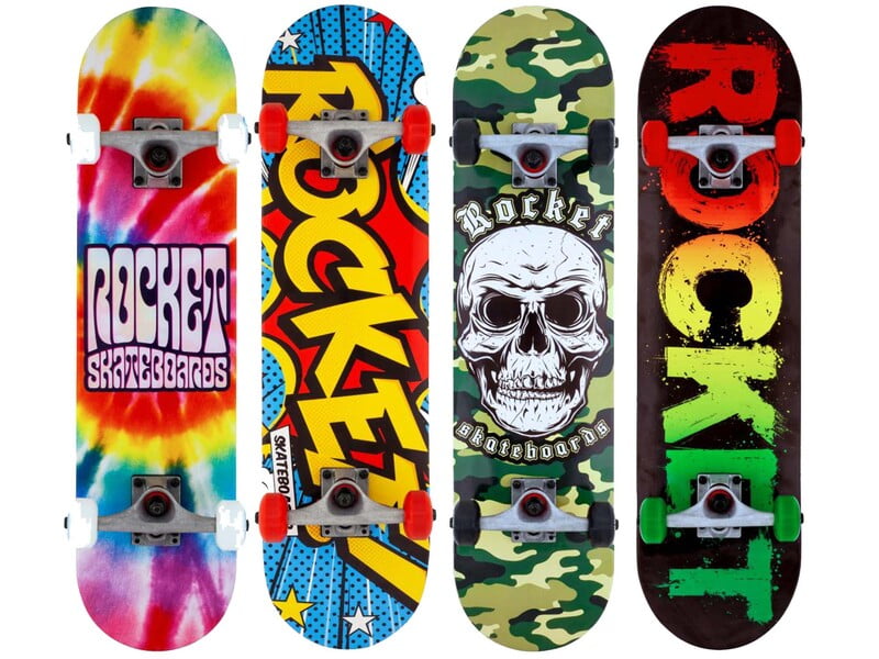 Rocket Complete Skateboard - Flashback Mini Rocket Complete Skateboard - Flashback Mini