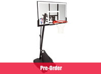 Spalding "NBA Gold Exacta High Lift Portable" Basketball Unit