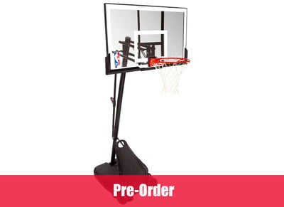 Spalding "NBA Gold Exacta High Lift Portable" Basketball Unit Spalding "NBA Gold Exacta High Lift Portable" Basketball Unit