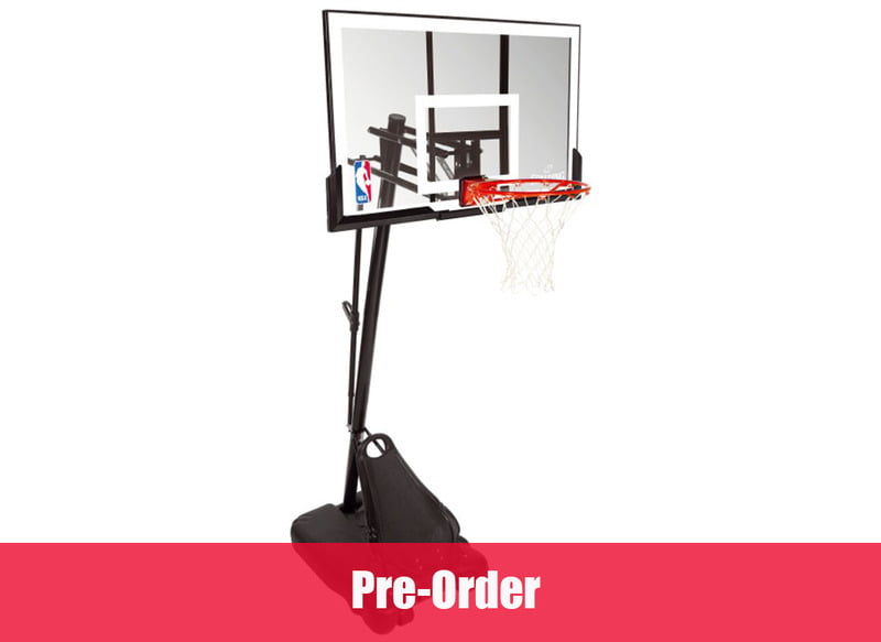 Spalding "NBA Gold Exacta High Lift Portable" Basketball Unit