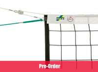 Volleyball tournament net in Polypropylene 3 mm dia. with tension pulley Volleyball tournament net in Polypropylene 3 mm dia. with tension pulley