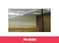 Volleyball tournament net, PP 2.3 mm, DVV I, Mesh: 45 mm Volleyball tournament net, PP 2.3 mm, DVV I, Mesh: 45 mm