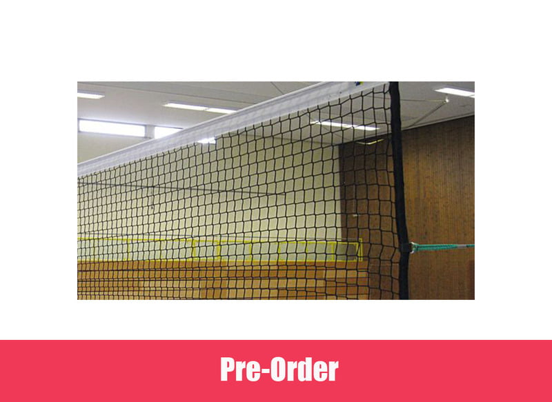 Volleyball tournament net, PP 2.3 mm, DVV I, Mesh: 45 mm Volleyball tournament net, PP 2.3 mm, DVV I, Mesh: 45 mm